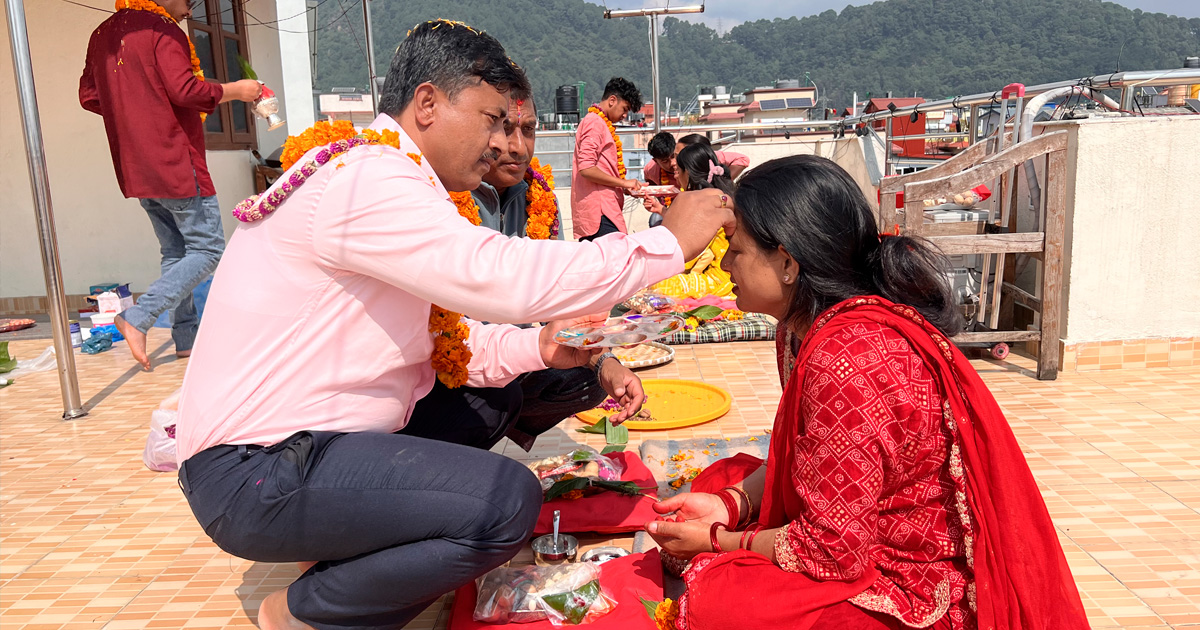 Tihar Festival in Nepal